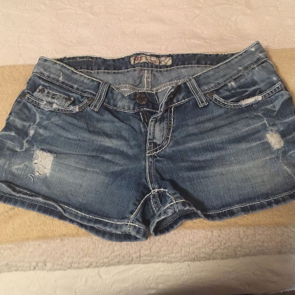 Buckle, Light wash short shorts, Stella Fit, 27