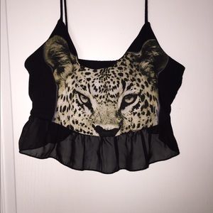 Leopard Crop Top 🐯
