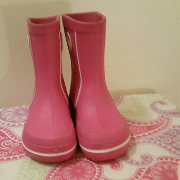 Girls Croc Rain Boots