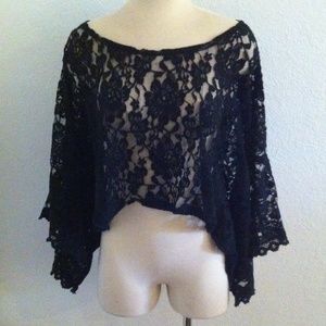 Gypsy Warrior lace kimono top