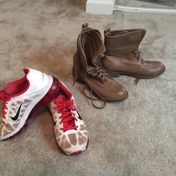 Boots and sneakers