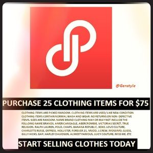 25 name brand resale items for $75 make your money