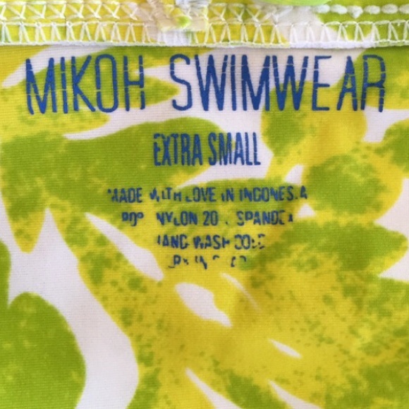 Mikoh Xavier one-piece monokini bikini swimsuit - Picture 3 of 3