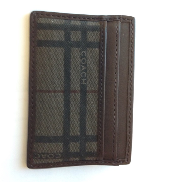 Coach Card Holder