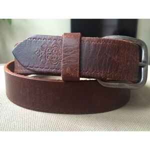 Genuine leather waist belt