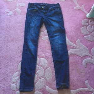 Size 10 stretch skinny jeans American eagle