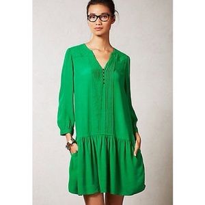 Anthropologie Maeve Drop Waist Dress