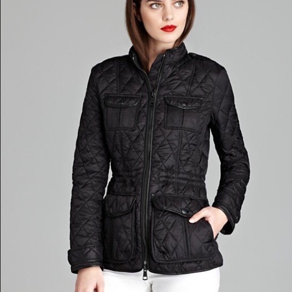 Burberry Brit Jackets & Blazers - Burberry Brit Black Diamond Quilted Jacket 💯