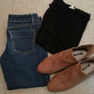 🚫🚫🚫🚫🚫NfsMossimo Skinny Crop Capri Jeans