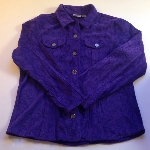 CHICOS VELOUR JACKET (1/1)