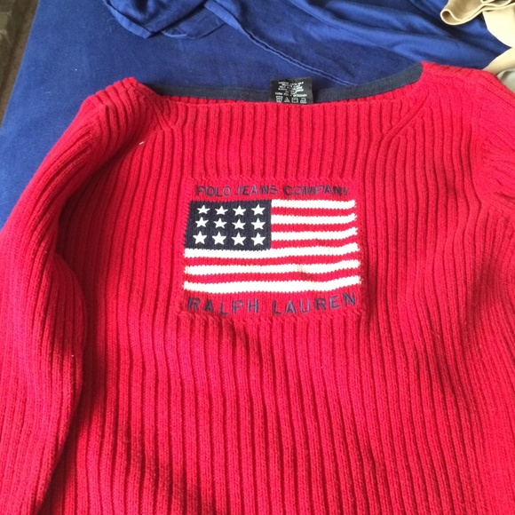 Red sweater