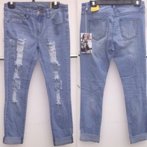 Ripped boyfriend Jeans