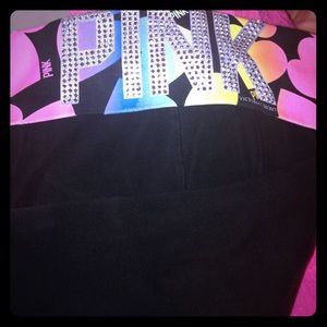 Pink yoga pants , only wore once