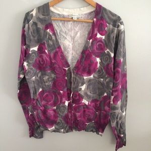 Floral cardigan
