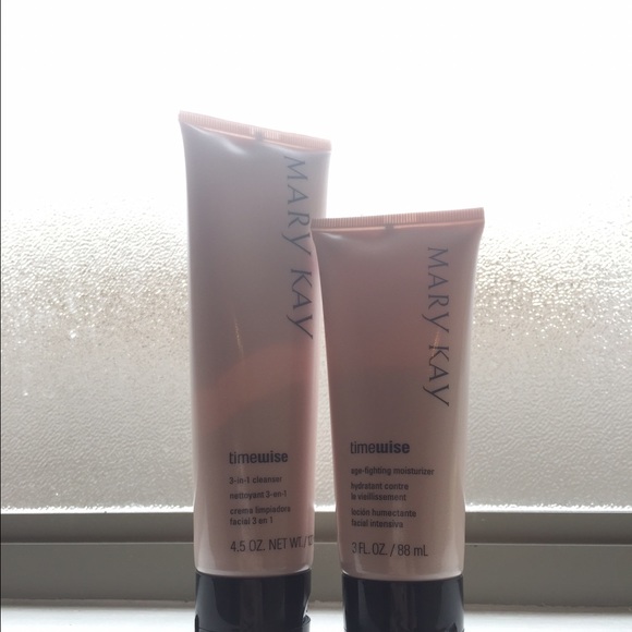 Mary Kay facial cleanser & moisturizer