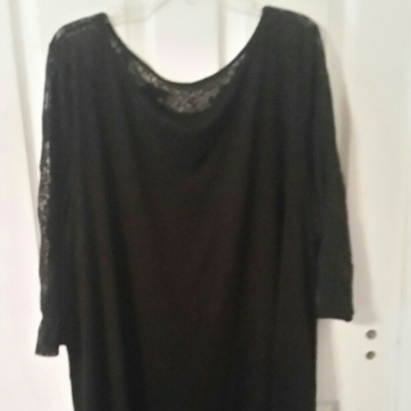 Lane Bryant Lace Sleep Shirt, 26/28