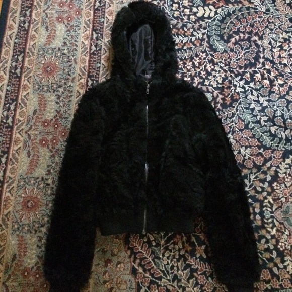 H&m faux fur jacket