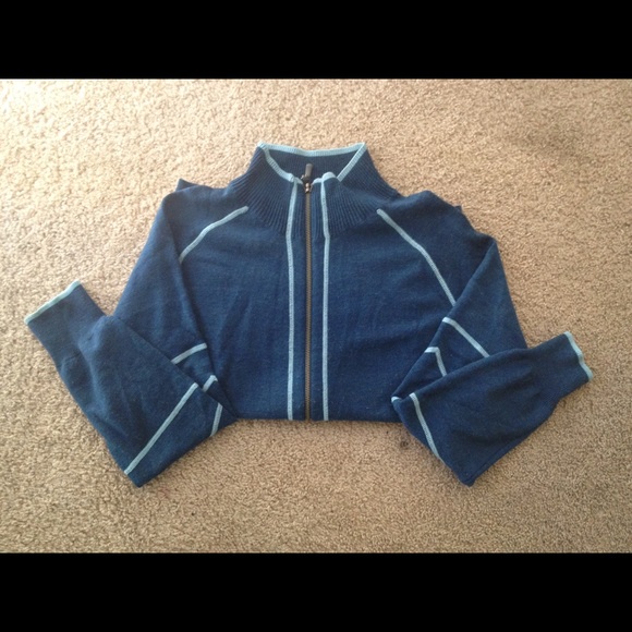 Athleta Zip Up Sweater