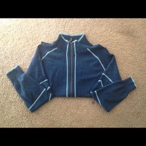 Athleta Zip Up Sweater