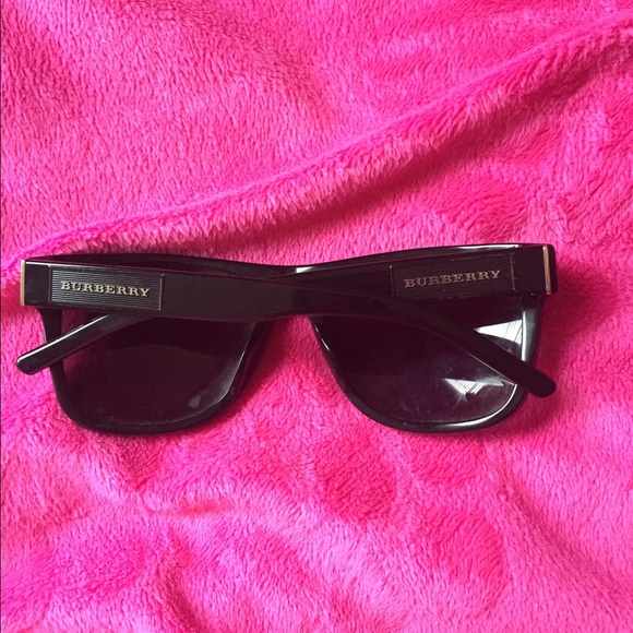 Black Burberry sunglasses
