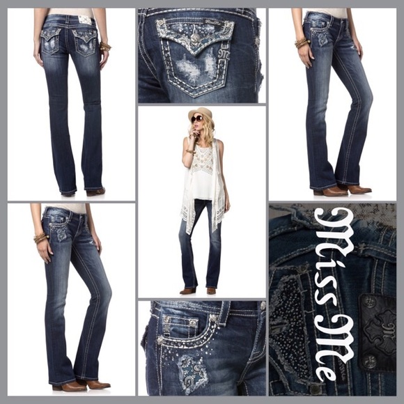 Miss Me Denim - NWT Miss Me Paisley Jeans Boot cut