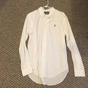 Men's Long sleeve button down shirt...Classic Fit
