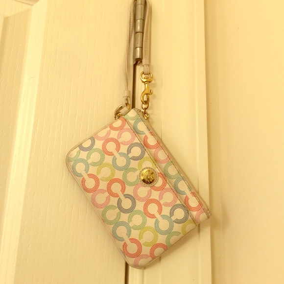 Authentic Coach Wristlet