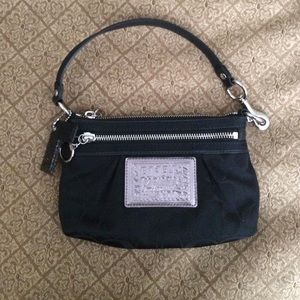 Small black coach bag