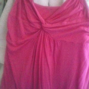 Pink tank top