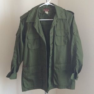 Vintage Army Green Anorak/Field Jacket