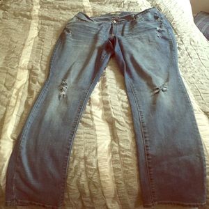 Old Navy the Flirt Blue jeans .