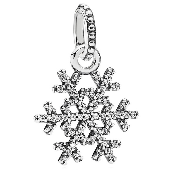✨SOLD✨ Authentic, Snowflake Pandora Charm - Picture 1 of 2