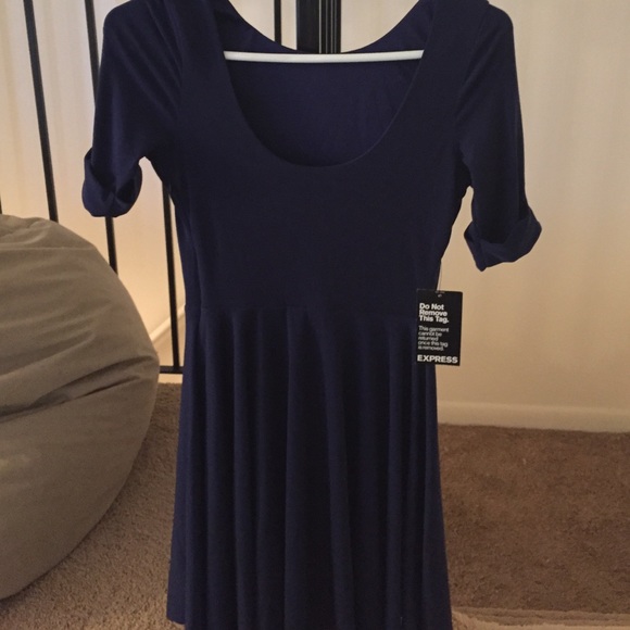 Fitted short dress