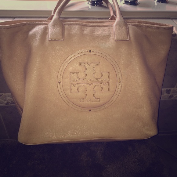 Large Nude TORY BURCH tote
