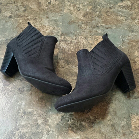 Black Heeled Booties