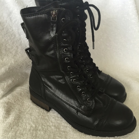 Mossimo Combat Boots Size 8.5