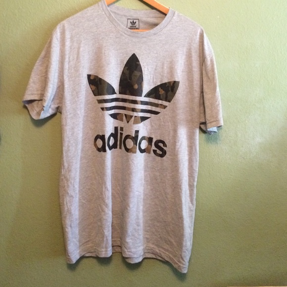 Adidas Tops - NWOT Adidas Camo Design T-shirt