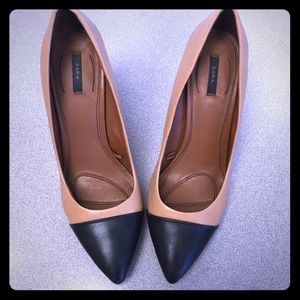 Zara Shoes - Two tone Block Heels Zara Shoes - Two tone Block Heels