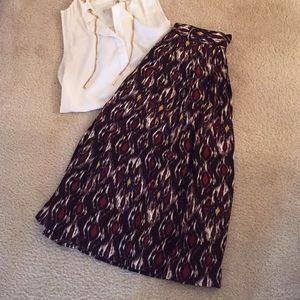 Forever 21 knee length high waisted skirt