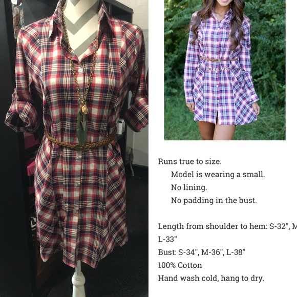 Plaid dress