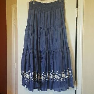 Blue Old Navy Skirt