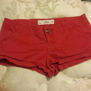 Red Hollister Shorts