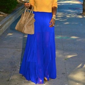 **SOLD** Chiffon Maxi Skirt