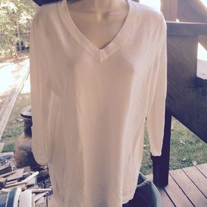 J Jill white sweater