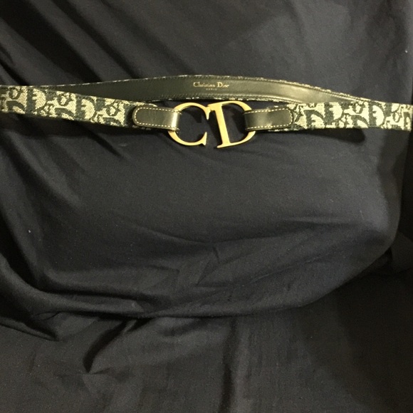 Christian Dior monogram belt