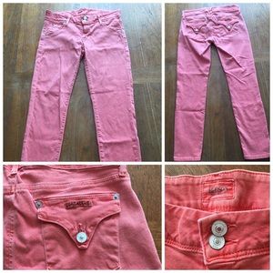 Coral Hudson Capri pants