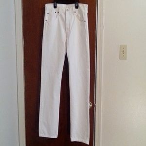 White Levi's Jeans