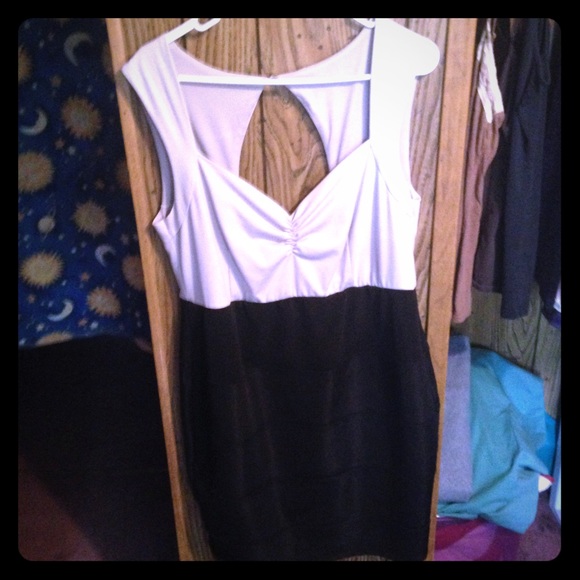 Grey and Black Torrid Dress