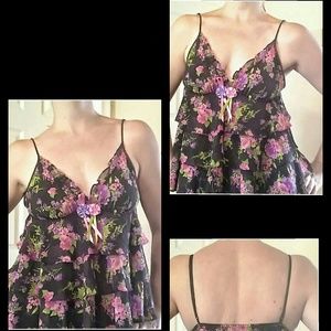 Betsey Johnson Intimate Size Medium Floral