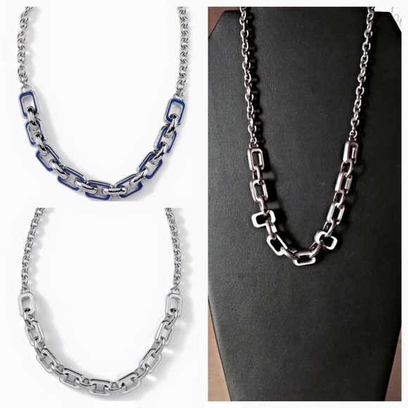 Lia Sophia "Chain Reaction" necklace